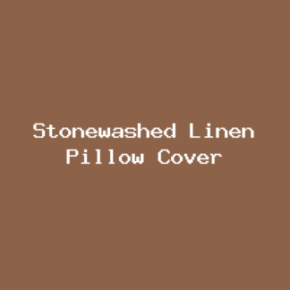 Stonewashed Linen Pillow Cover product photo placeholder