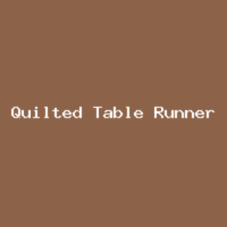 Quilted Table Runner product photo placeholder