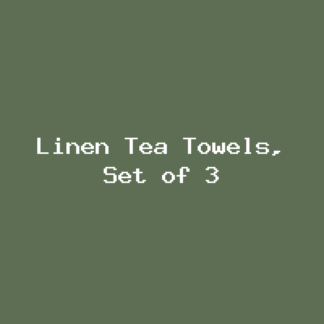 Linen Tea Towels, Set of 3 product photo placeholder