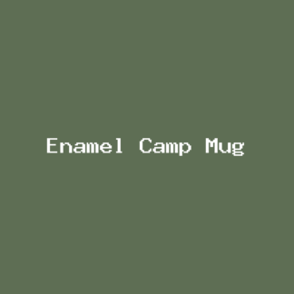 Enamel Camp Mug product photo placeholder