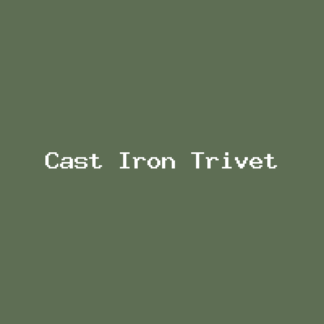 Cast Iron Trivet product photo placeholder