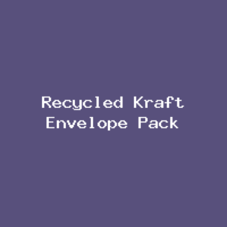 Recycled Kraft Envelope Pack product photo placeholder